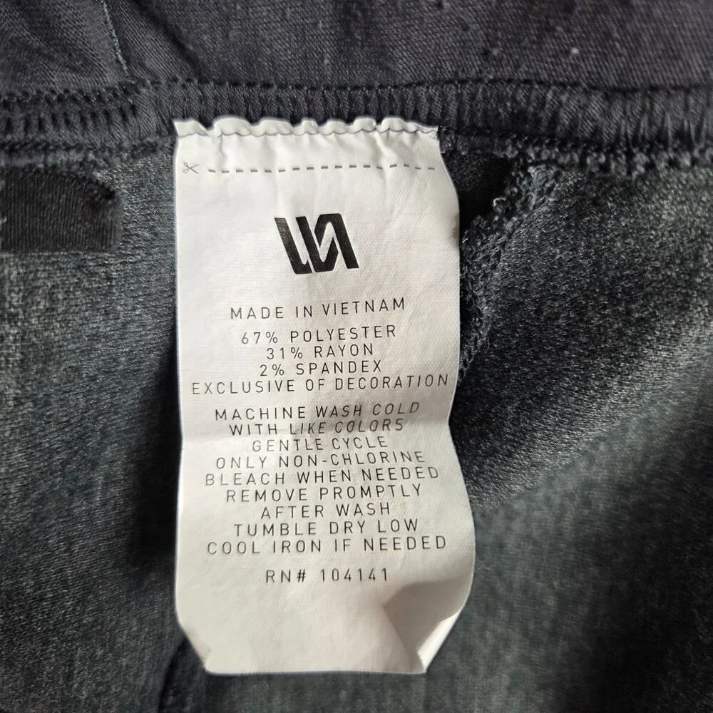 VRST‎ Rest & Recovery Waffle Pant Mens XL Heather Gray SNAG Tapered Slim fit